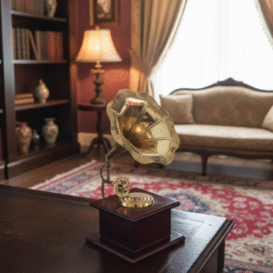 Old-World Charm Gramophone Home Décor